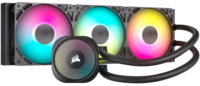 360mm AIO Liquid CPU Cooler with ARGB Lighting