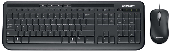 Premium Wired Keyboard & Mouse Combo Premium Wired Keyboard & Mouse Combo