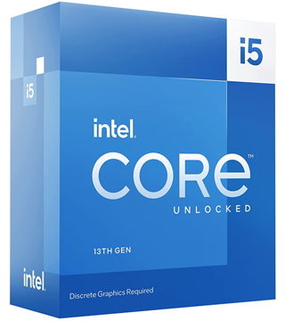 Intel Core i5 13600KF (integrated gpu not included, video card required)