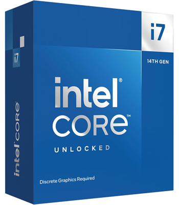 Intel Core i7 14700KF - 20 Core (8 Performance Cores + 12 Efficient Cores)
