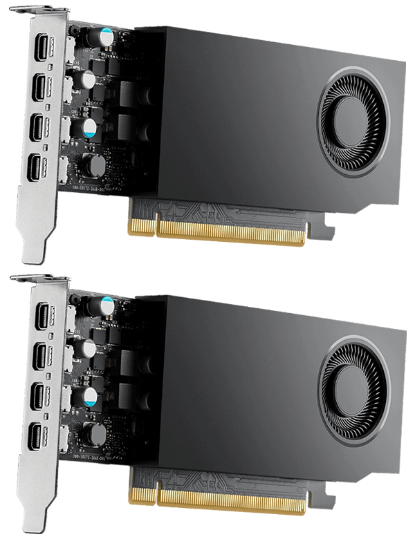 8 Monitor Support - NVIDIA A400 (two cards) 8 Monitor Support - NVIDIA A400 (two cards)